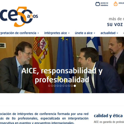 AICE Diseño web