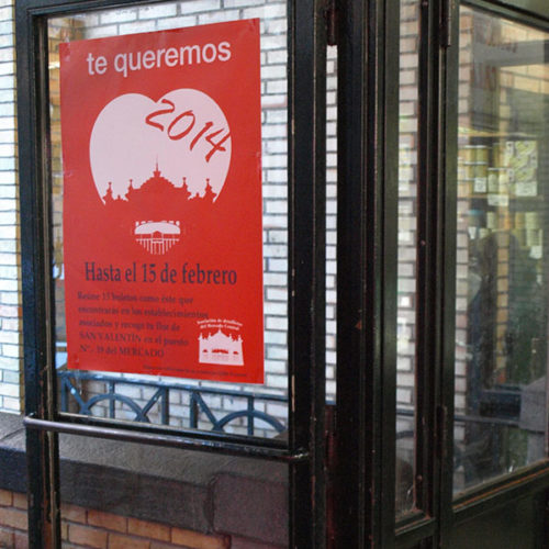 Cartel Te queremos