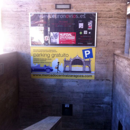 Cartelería Mercado Central