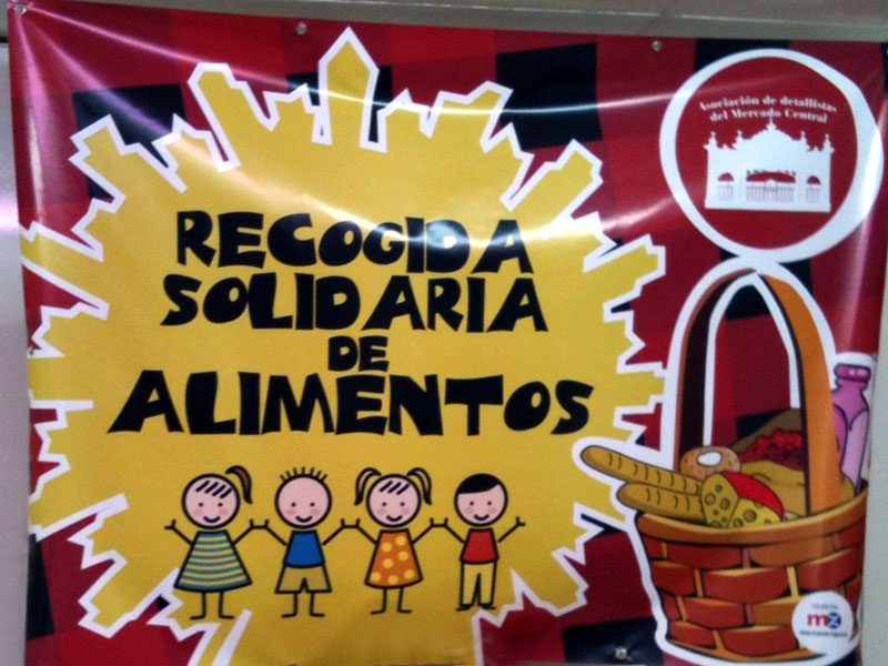 Lona Recogida Solidaria de Alimentos