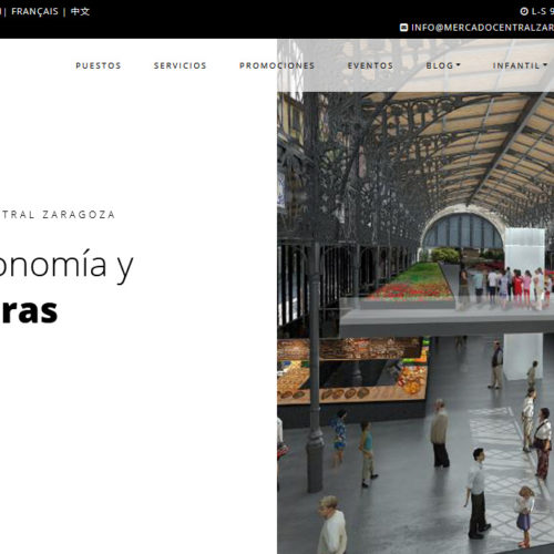 Mercado Central Diseño Web