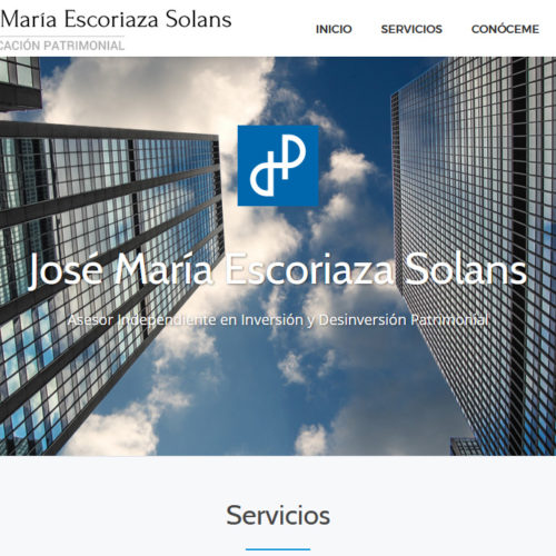 Planificación patrimonial diseño web