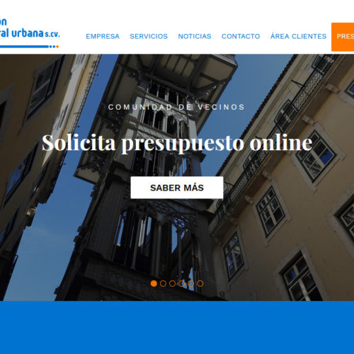 Diseño web Administrador de fincas