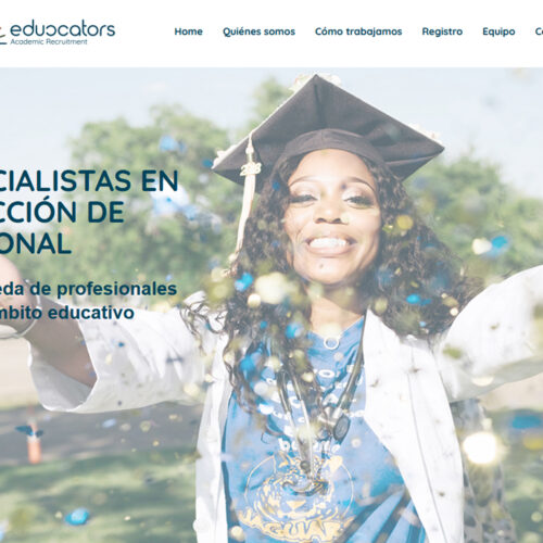 Educcators Academic Recruitment Diseño web