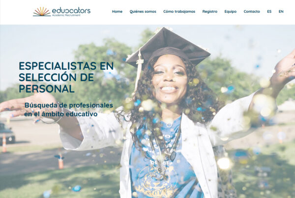 Educcators Academic Recruitment Diseño web